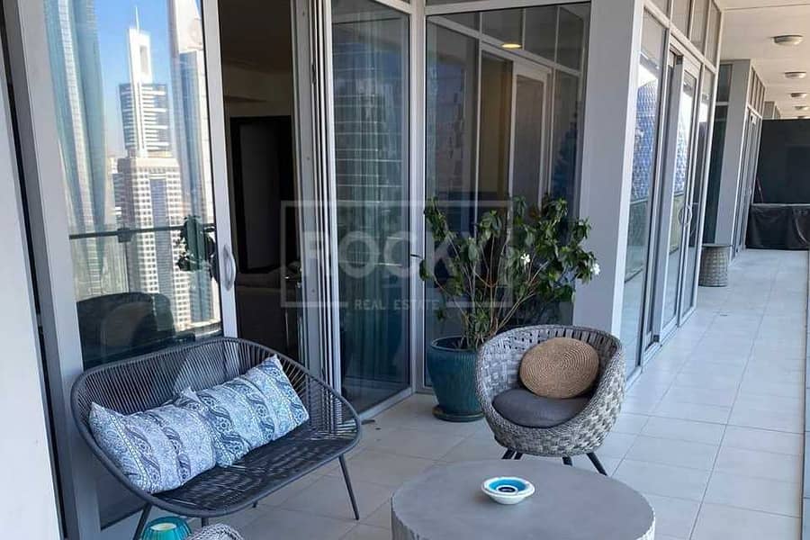 10 Spacious 3 Bed | Full Sea View | High Floor | Burj Daman