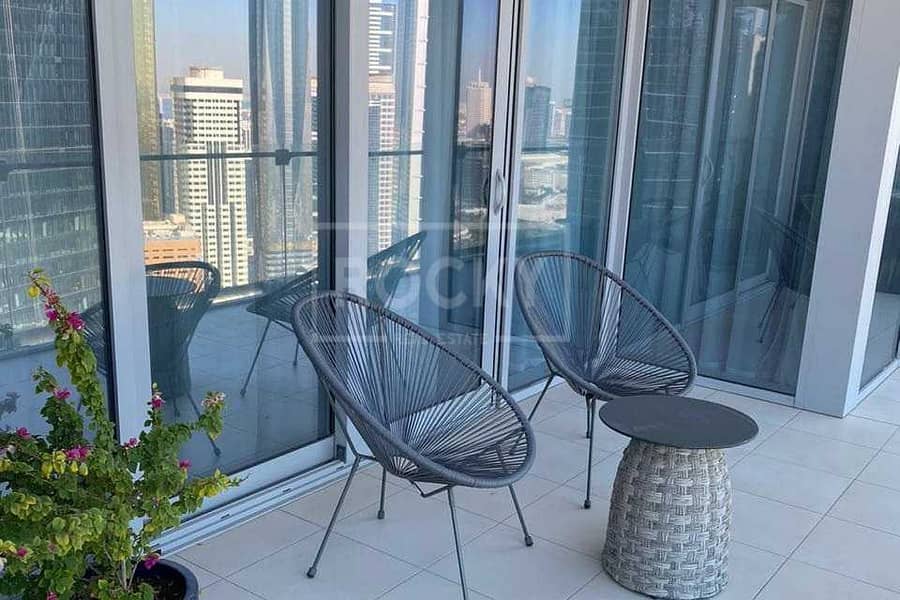 16 Spacious 3 Bed | Full Sea View | High Floor | Burj Daman