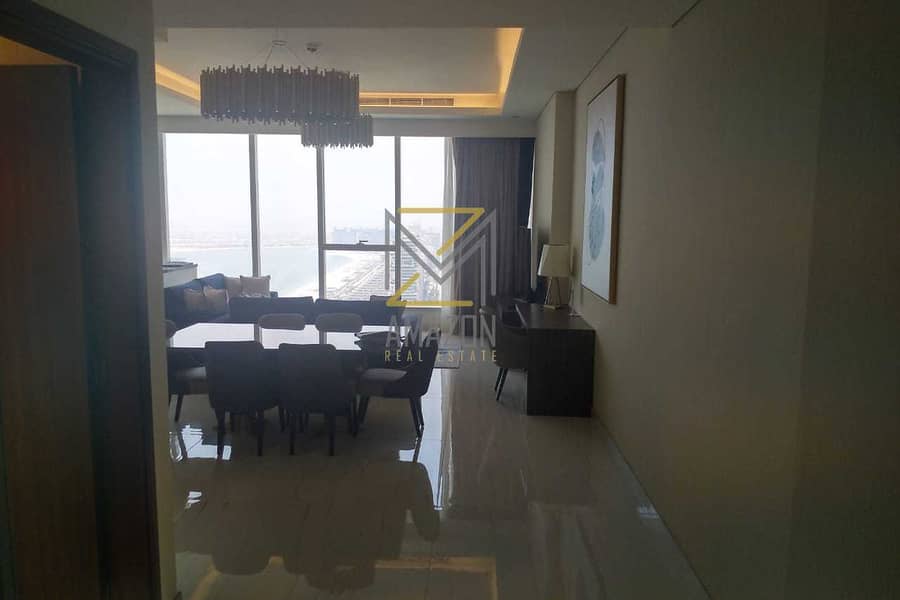 2 Amazing SEA VIEWS | Huge 2 Bedroom Apartment | Ready to Move In | Lowest Priced Investment | Avani Palm Views