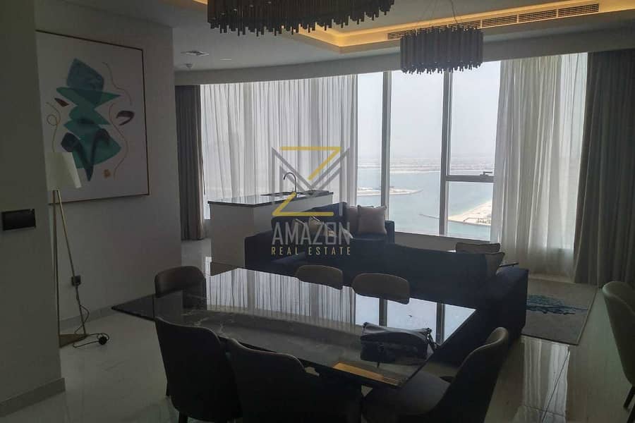 44 Amazing SEA VIEWS | Huge 2 Bedroom Apartment | Ready to Move In | Lowest Priced Investment | Avani Palm Views