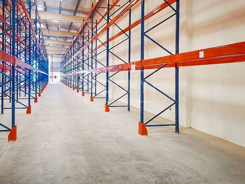 8 Warehouse with Racking | Offices | NO Tax