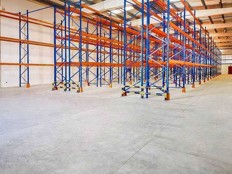 11 Ready Warehouse with Racking | offices | AC