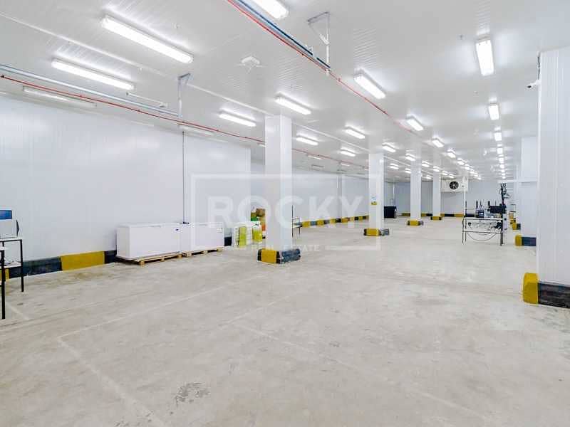 9 Cold Storage Warehouse | Fitted | Dubai Industrial City