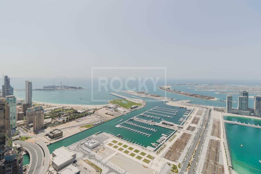 15 Spacious | 4-Bed | Full Sea View | Dubai Marina