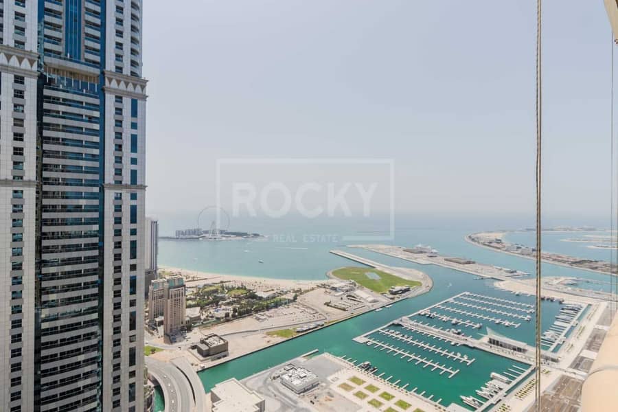 11 4-Bed plus Storage | Full Sea View | Dubai Marina
