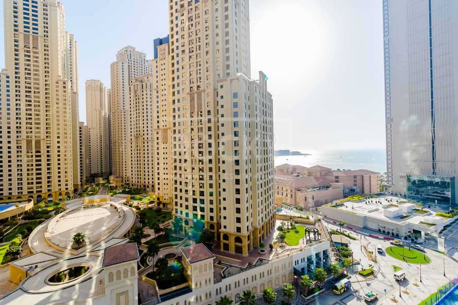 21 3-Bed | Partial Marina View |  Dubai Marina