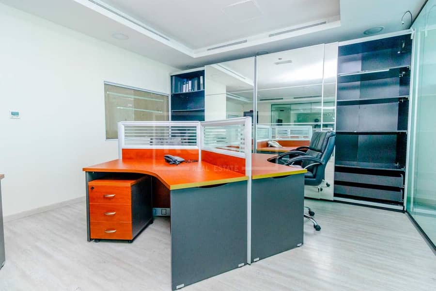 3 Fitted | Furnished Office | Chiller Free | Close to Metro