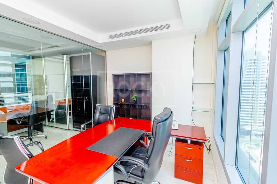 6 Fitted | Furnished Office | Chiller Free | Close to Metro