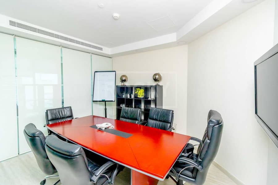 14 Fitted | Furnished Office | Chiller Free | Close to Metro