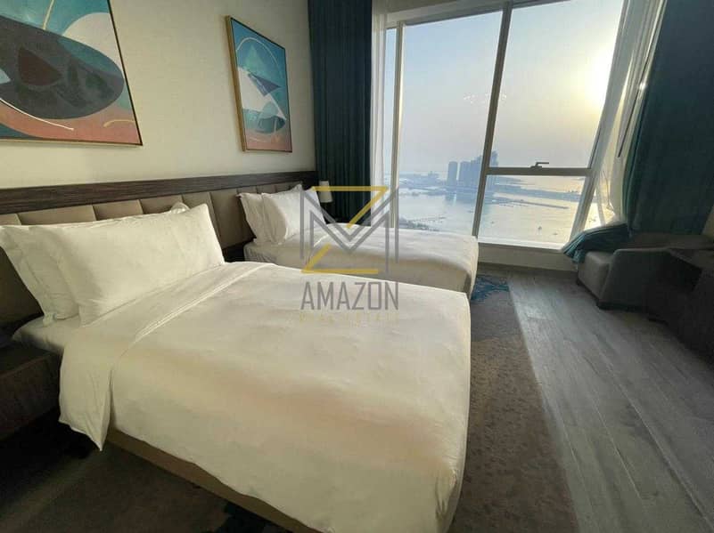 6 Amazing SEA VIEWS | Huge 2 Bedroom Apartment | Ready to Move In | Lowest Priced Investment | Avani Palm Views