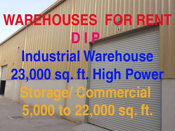 23,000 SQFT WAREHOUSE FOR RENT IN DIP 2-HIGH POWER