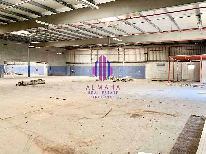 3 TAX FREE! 14700 sqft Spacious warehouse close to al serkal