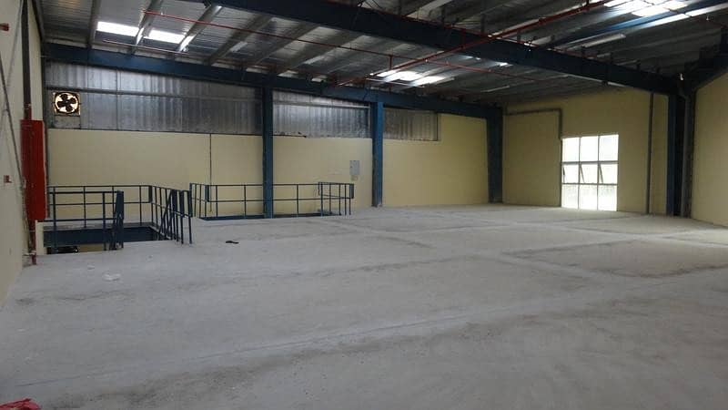 Warehouse available for rent -DIP 4900 sqft with Mezzanine Floor