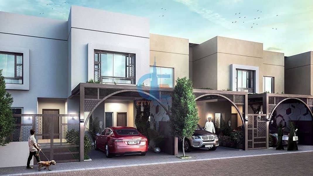 2 Own Smart Town house 4 BR in Sharjah Only Pay 5%