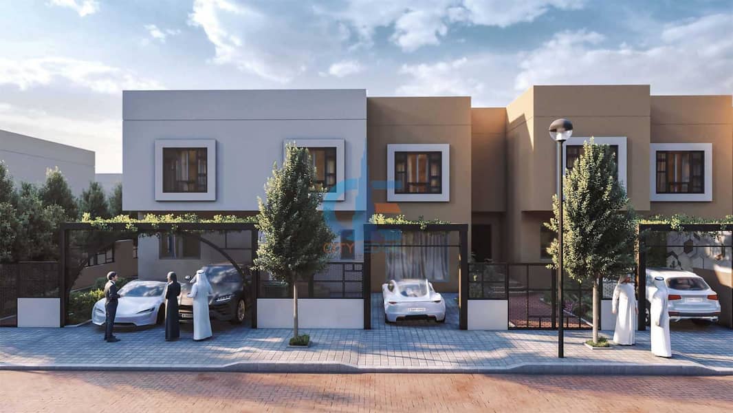 3 Own Smart Town house 4 BR in Sharjah Only Pay 5%