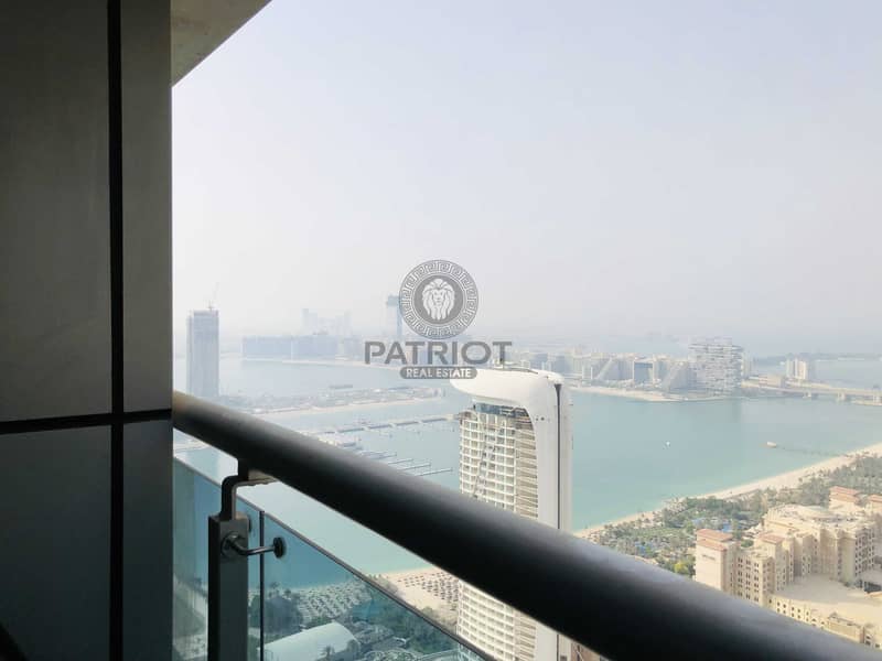 3 Partial Sea View l One Bedroom l Unfurnished l  High Floor
