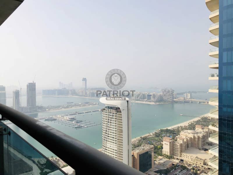 4 Partial Sea View l One Bedroom l Unfurnished l  High Floor