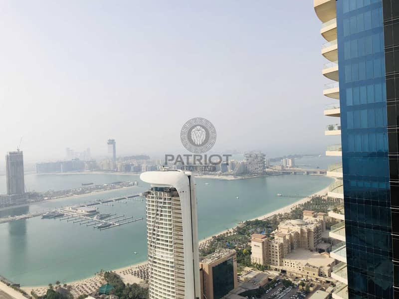8 Partial Sea View l One Bedroom l Unfurnished l  High Floor