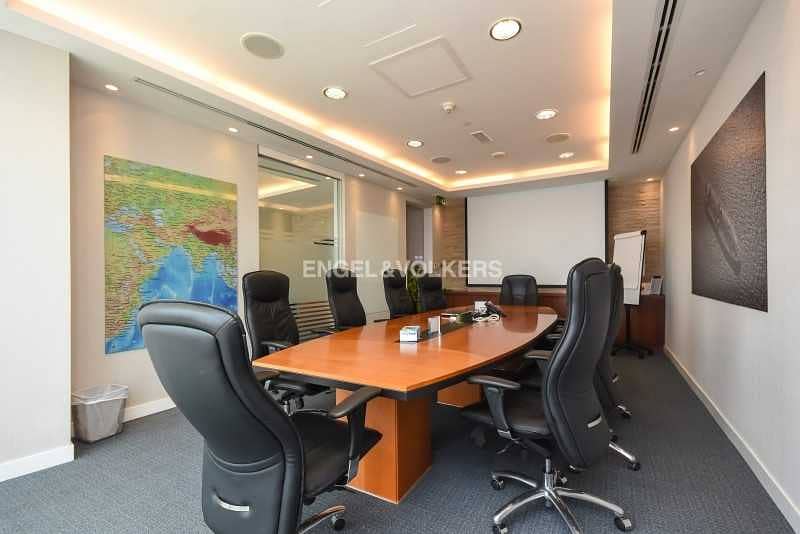 4 Prestigious |Furnished| Burj View| 7 Car Parks