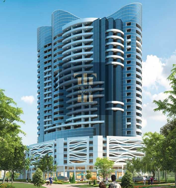 Квартира в Комплекс Дубай Резиденс，Блю Вейвс Тауэр, 458000 AED - 5295203