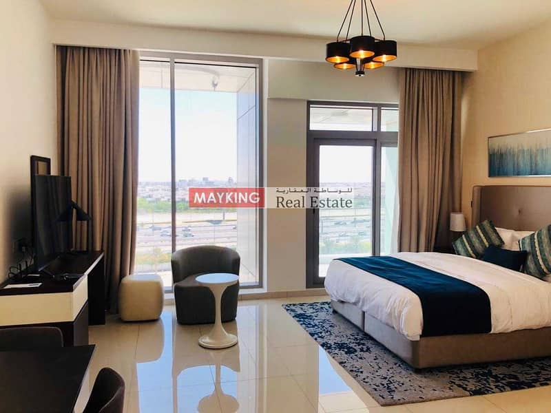 Spacious Furnished Studio  with Fantastic View of MBR City