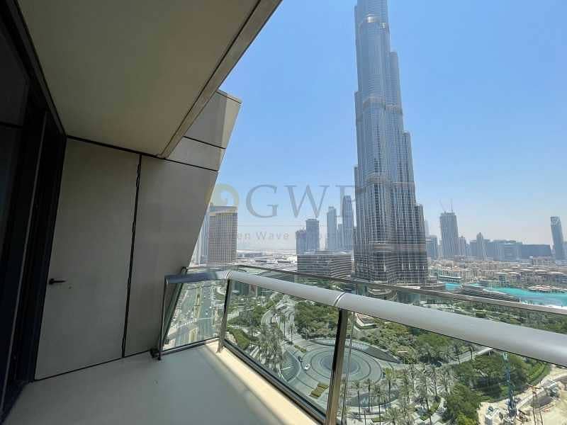EXCLUSIVE|WELL MAINTAINED| BURJ VIEW|VACANT NOW