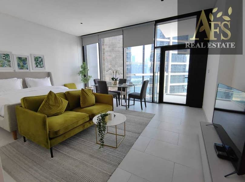 3 Spacious| 1 Month Free |Fully Furnished | Marquise Square Tower| Chiller & Gas Included