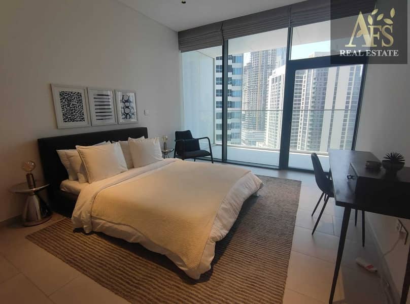 15 Burj Khalifa View | 2BR | Fully Furnished | One Month Free| Spacious| Chiller & Gas Included