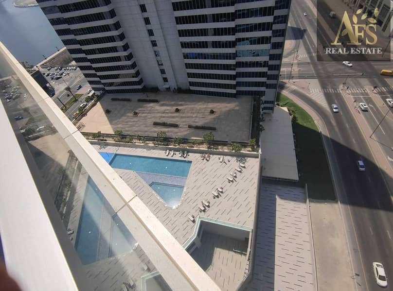 24 Burj Khalifa View | 2BR | Fully Furnished | One Month Free| Spacious| Chiller & Gas Included
