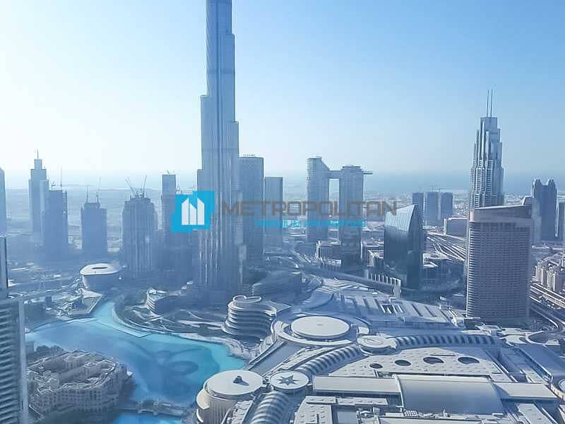 High floor I Burj Khalifa and Fountain Views
