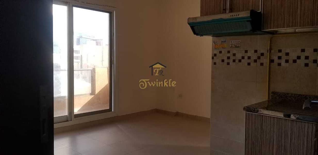 STUDIO  WITH BALCONY| DEWA AND PARKING INC. | PORT SAEED | DEIRA