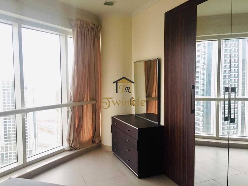 9 AED 43k |NEAR DMCC METRO W/ FULL LAKE VIEW F/F 1 B/R