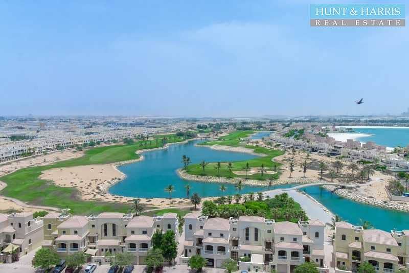 Fully Furnished Studio - Amazing Golf Course & Lagoon View