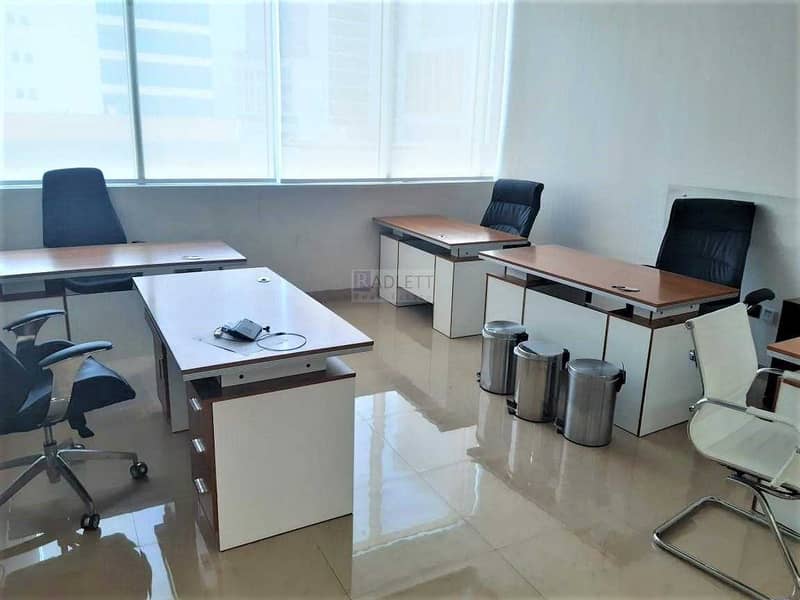 2 Office for Sale-Fully Equipped  & Ready to Move In