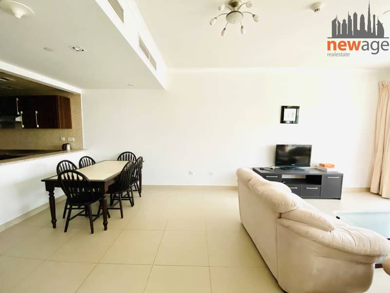 5 Furnished 1 bedroom Apt For RENT In Goldcrest Executive JLT