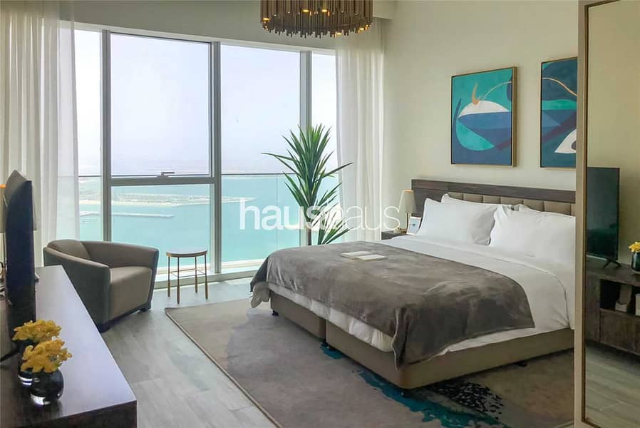 New Luxury Beach Furnished Apartment with Sea View