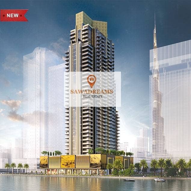 Dubai Canal. Top Quality. Prime Location. Roberto Cavalli.Attractive payment plan.