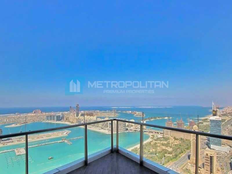 2 Full Palm and Sea View | Spacious Penthouse
