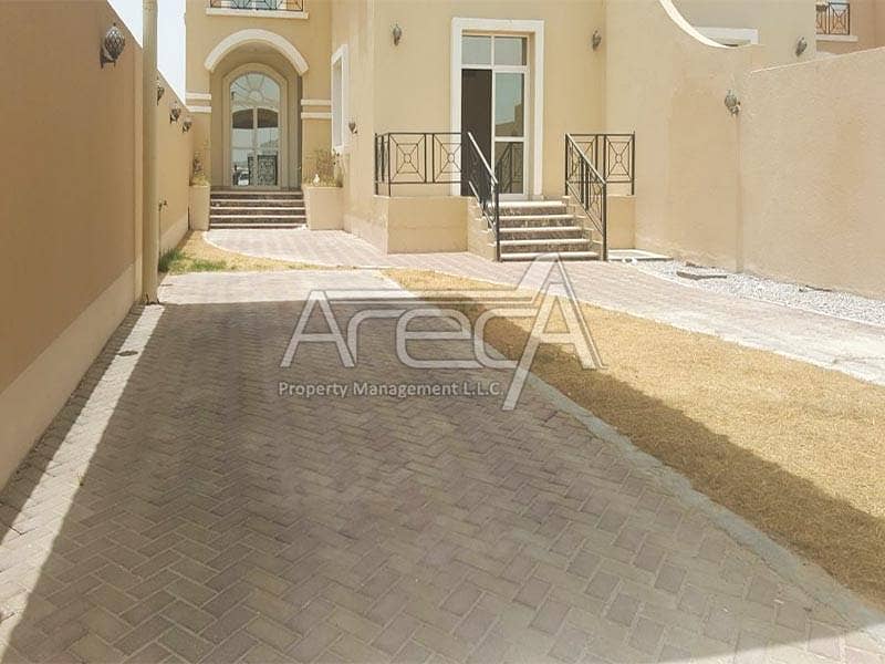 5 Bed Villa with Nice Finishing in Khalifa City A for Rent