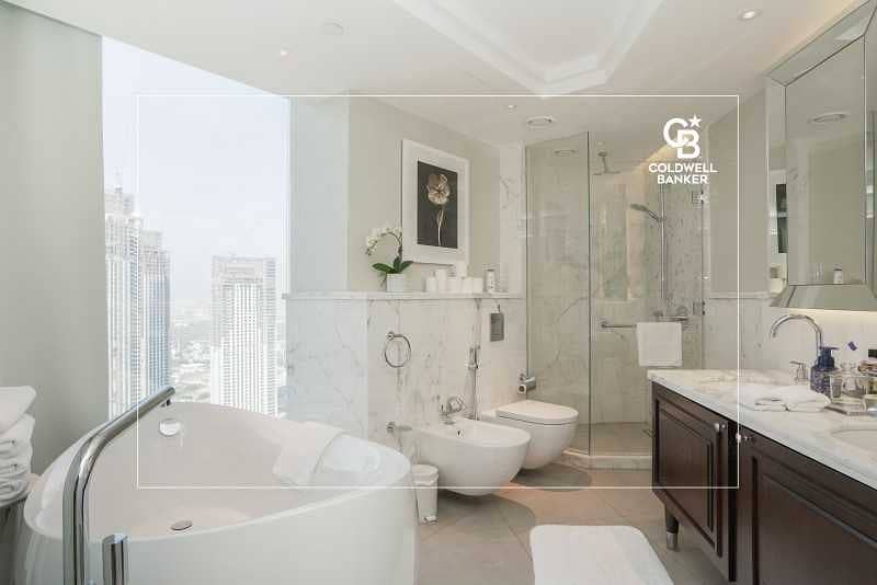 11 Sky Collection | High Floor | Full Burj and Fountain Views