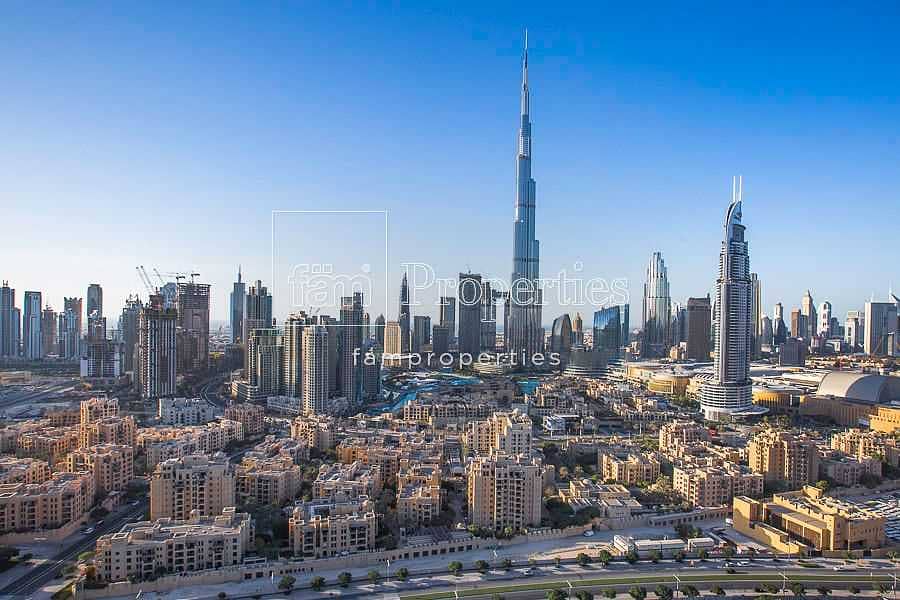 High Floor | Burj Khalifa Views | Fendi Furnished