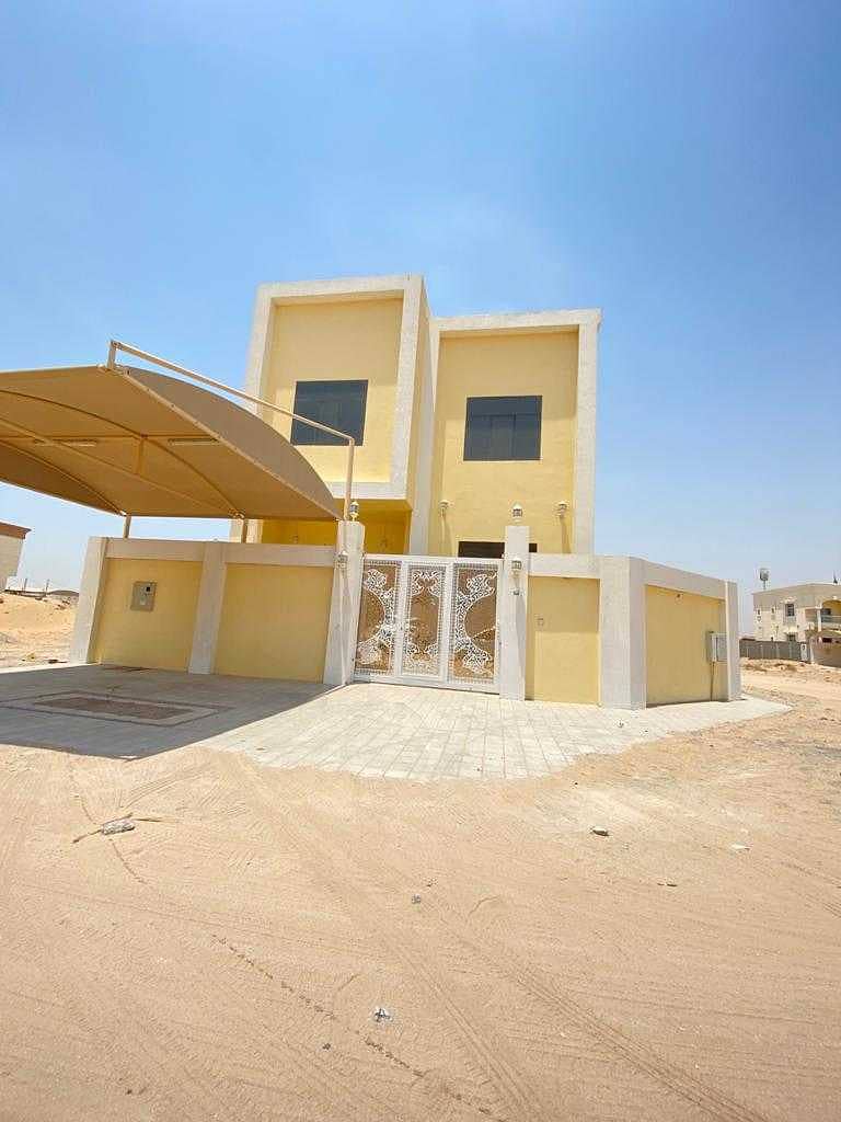 Two-storey villa for rent in Ajman, Al-Yasmeen area
 Behind Al Hamidiya Gar