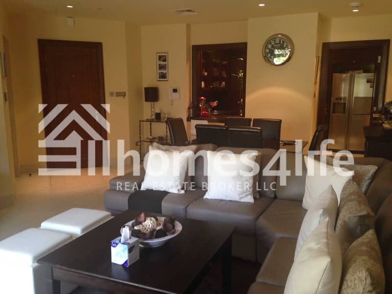 6 Burj View with Private Garden 3BR + Study