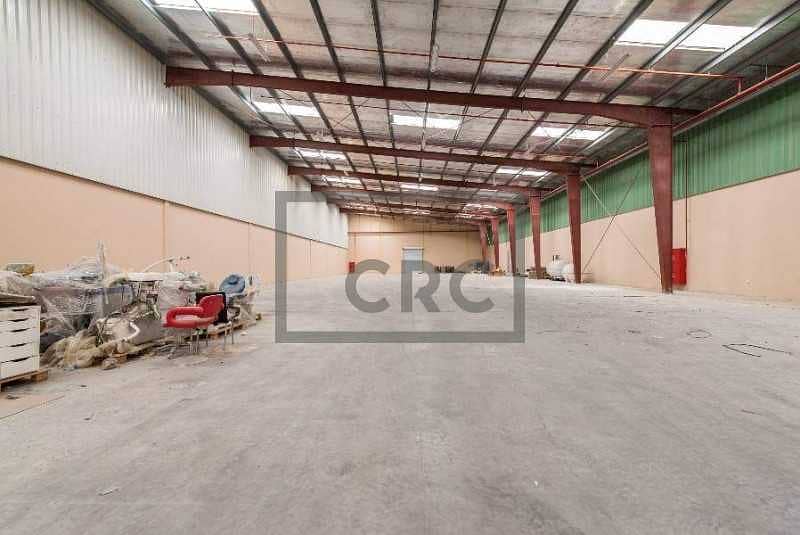 6 Warehouse|8M Height|80KW | For Rent