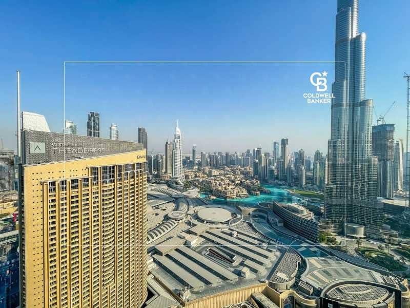 22 Sky Collection | High Floor | Full Burj and Fountain Views