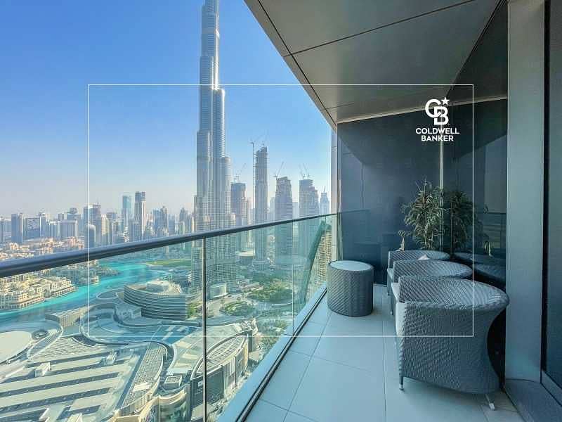 6 Sky Collection | High Floor | Full Burj and Fountain Views