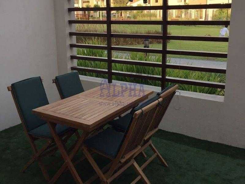 3 Furnished 3 Bedroom with Garden View!