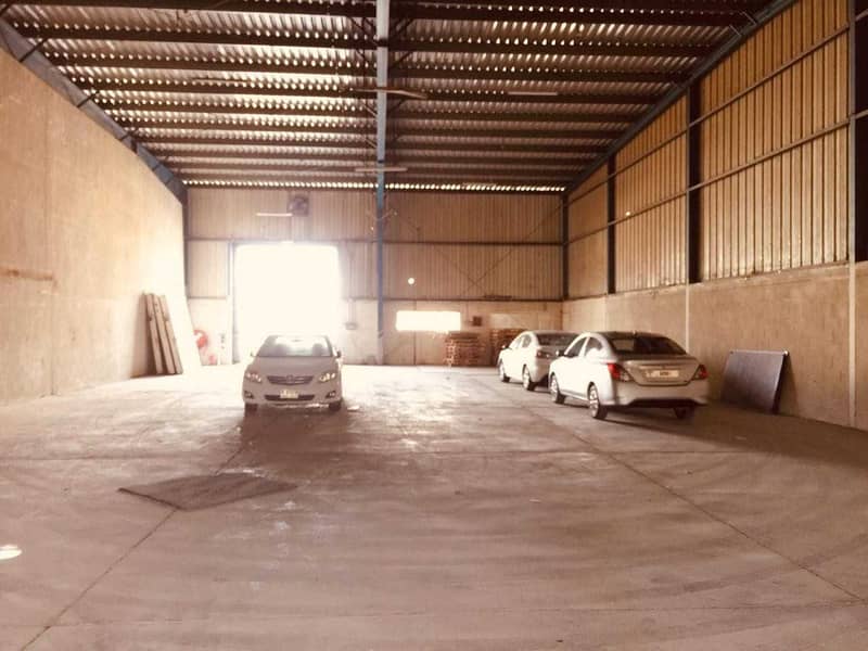 6 4000 SQ FT AL QUOZ WAREHOUSE 12 MTR HEIGHT.