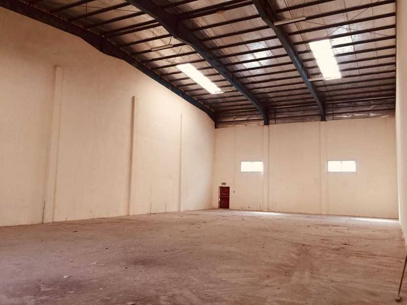 16 4000 SQ FT AL QUOZ WAREHOUSE 12 MTR HEIGHT.