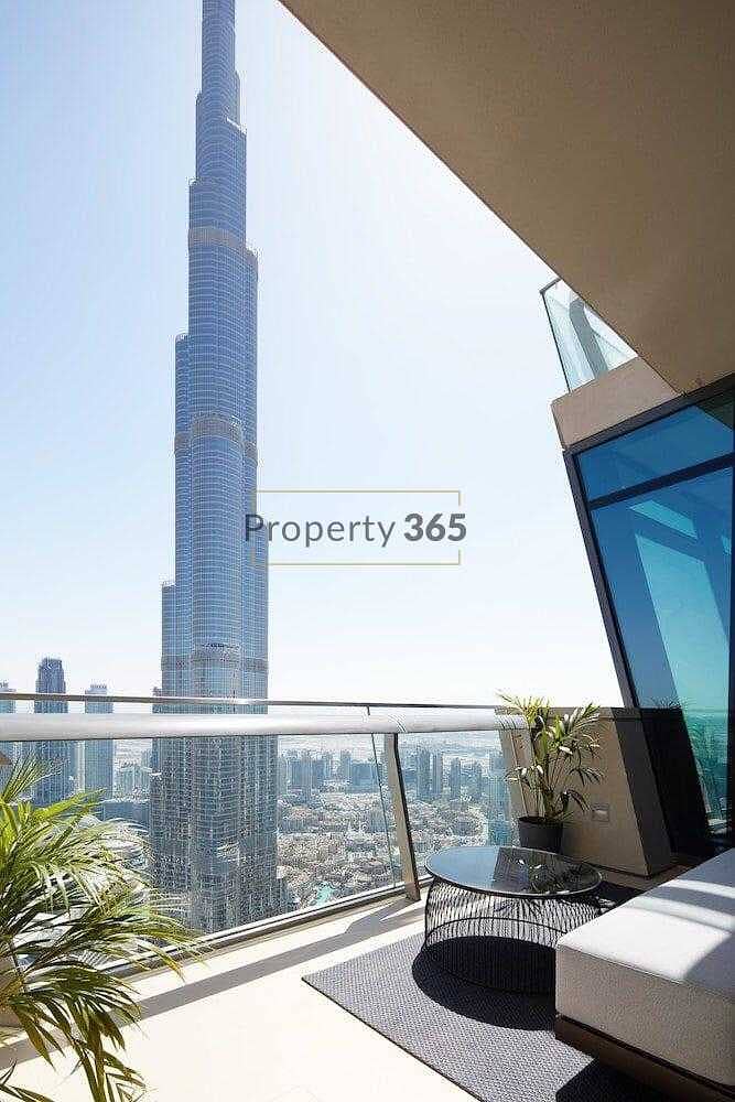 12 Full Burj Khalifa view / 2 Bedrooms / Prime location